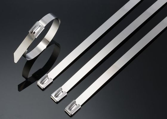 中国 ステンレス鋼ケーブルのタイ- SS304/316 --を締めている8インチの球の自己 サプライヤー