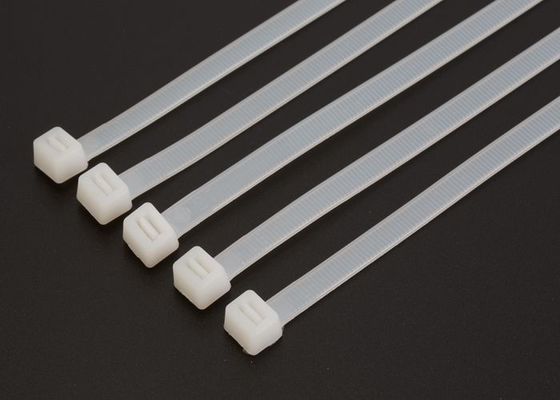 特別に長い多着色されたジッパーのタイ、平らなジッパー ロック ケーブルのタイ2.5 x 100mm サプライヤー